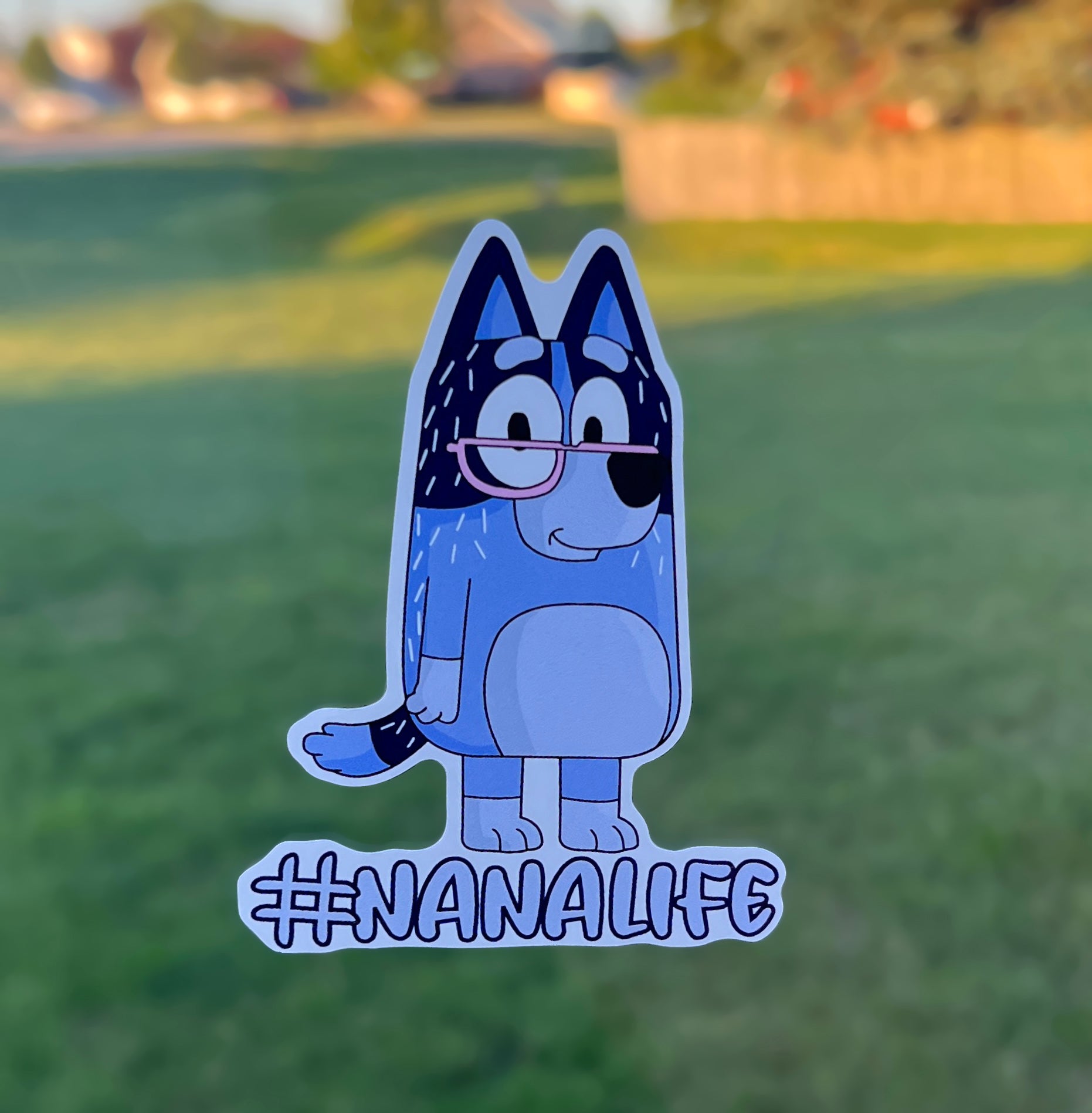 (B36) #Nanalife - Dog Family Decal / Sticker